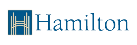 City of Hamilton logo featuring a stylized “H” with architectural lines.